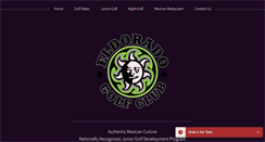 Desktop Screenshot of eldoradogolfclub.ca